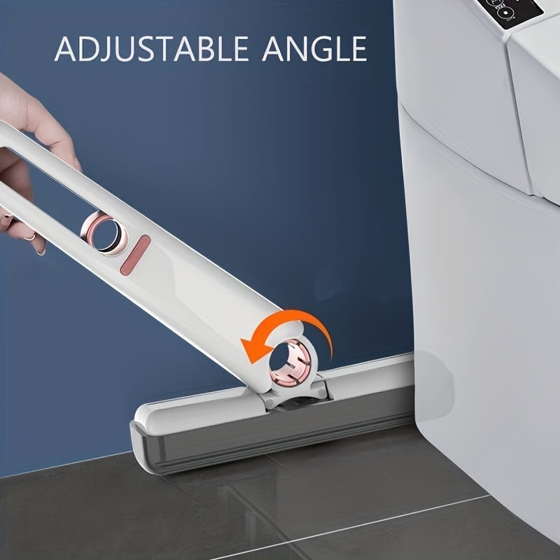 Mini Mop Portabil cu Stoarcere Automată – Mop Multifuncțional pentru Podele, Geamuri, Birouri | Mop Compact pentru Casă și Mașină